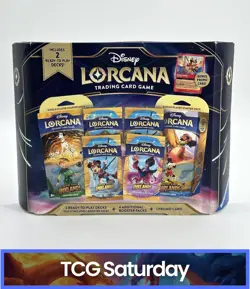 DISNEY LORCANA INTO THE INKLANDS STARTER DECKS SEALED BOX - Image 1