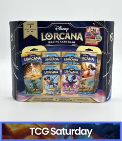 DISNEY LORCANA INTO THE INKLANDS STARTER DECKS SEALED BOX - Image 1