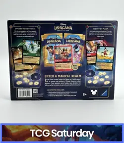 DISNEY LORCANA INTO THE INKLANDS STARTER DECKS SEALED BOX - Image 2