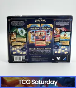 DISNEY LORCANA INTO THE INKLANDS STARTER DECKS SEALED BOX - Image 2