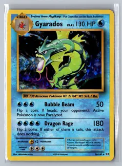 Pokemon TCG XY Evolutions Gyarados Holo Rare Card 34/108 - Image 2