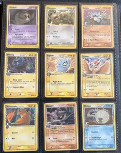 VINTAGE/Mid Era Pokemon Card Binder Lot - 100 Cards DMG-LP - Image 3