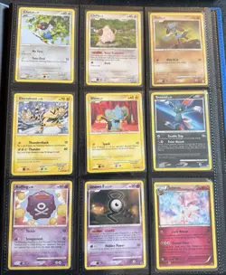 VINTAGE/Mid Era Pokemon Card Binder Lot - 100 Cards DMG-LP - Image 5