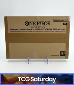 ONE PIECE TCG PREMIUM CARD COLLECTION FILM RED EDITION SEALED - Image 1