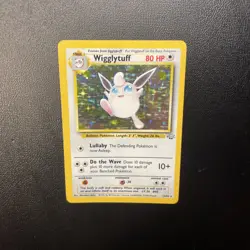 Pokemon TCG - Wigglytuff Holo Card 16/64 Jungle Unlimited Set - Image 5