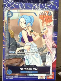Nefeltari Vivi SR EB02-026 Promotion Pack Ex Vol. 3 ONE PIECE Card English NM - Image 2