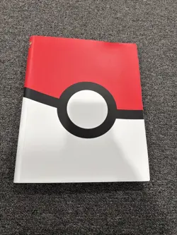 Pokemon Binder of Cards and Stickers Lot - Image 1