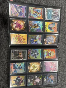Pokemon Binder of Cards and Stickers Lot - Image 4