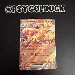 Pokemon - Blaziken ex - 024/159 - SV Journey Together - Half Art Card A4 - Image 1