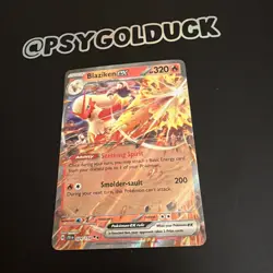 Pokemon - Blaziken ex - 024/159 - SV Journey Together - Half Art Card A4 - Image 3
