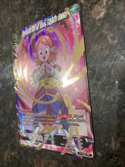 Supreme Kai of Time Lights Guide GOLD STAMP Foil Dragon Ball Super Card Game NM - Image 2