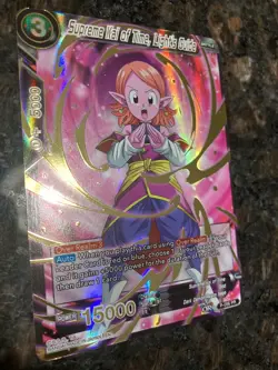 Supreme Kai of Time Lights Guide GOLD STAMP Foil Dragon Ball Super Card Game NM - Image 3