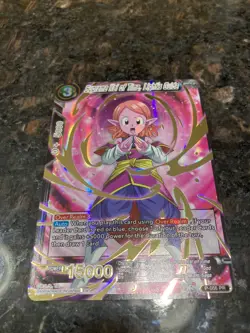 Supreme Kai of Time Lights Guide GOLD STAMP Foil Dragon Ball Super Card Game NM - Image 4