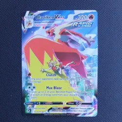 Pokemon Card - Silver Tempest Blaziken Vmax TG15/TG30 NM/M - Image 1