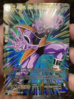 Ginyu The Reliable Captain P-019 GOLD STAMP Foil Dragon Ball Super Card Game NM - Image 1