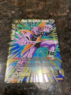 Ginyu The Reliable Captain P-019 GOLD STAMP Foil Dragon Ball Super Card Game NM - Image 4