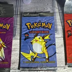 Base Set 2 Pokemon Packs (EMPTY) W/ SAVERS -NO CARDS - Image 3