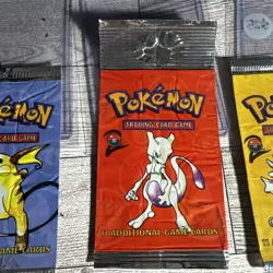 Base Set 2 Pokemon Packs (EMPTY) W/ SAVERS -NO CARDS - Image 4
