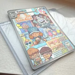 Pokemon Vanillish Full Art Holo PAR Frost Smash Card 190/182 English - Image 1