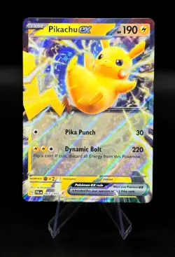 Pikachu ex 063/193 Paldea Evolved Double Rare Pokemon Card Mint NM - Image 1