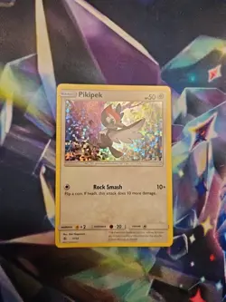 Pikipek 11/12 2017 McDonald's Exclusive Promo Pokemon Card Nintendo Holo - LP - Image 1