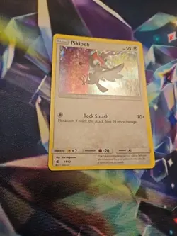 Pikipek 11/12 2017 McDonald's Exclusive Promo Pokemon Card Nintendo Holo - LP - Image 3