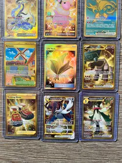 Pokemon TCG Card Lot #8 - 10 Card Lot - Gold Cards - Multiple Sets - Image 3
