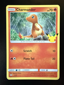 McDonald's Charmander 9/25 2021 TCG Regular Non-Holo Card Pokemon - Image 1