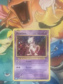 Mewtwo 014/034 CLB Holo Pokemon Card Game Classic English - Image 1