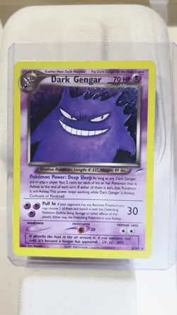 Pokemon TCG Neo Destiny Dark Gengar Holo Card 6/105 - Image 2