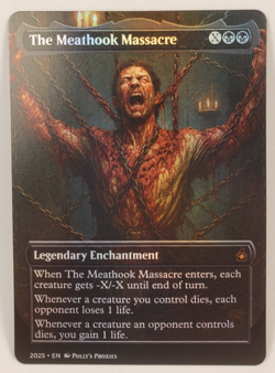 The Meathook Massacre FOIL Proxy Playtest Card with Custom Fantasy Art - Image 4