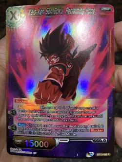 Kaio-Ken Son Goku Reclaiming Hope BT15-093 Foil Dragon Ball Super Card Game | LP - Image 1