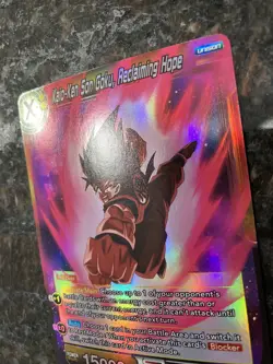 Kaio-Ken Son Goku Reclaiming Hope BT15-093 Foil Dragon Ball Super Card Game | LP - Image 5