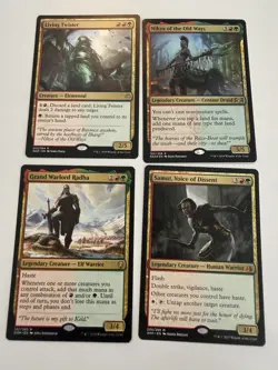 Magic The Gathering MTG Multicolor Rare Lot 4 Living Twister Nikya Radha Samut - Image 1