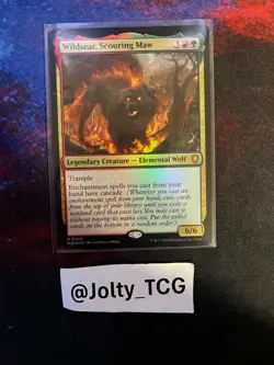 Wildsear, Scouring Maw Commander: Bloomburrow Foil - Image 1