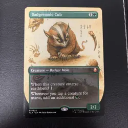 Badgermole Cub (Borderless) Avatar: The Last Airbender Regular - Image 1