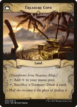 MTG Treasure Map // Treasure Cove - Ixalan #250 Non-Foil - Image 2