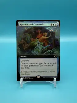 Harmonized Crescendo (Extended Art) | Buy-a-Box Promos - Foil - MTG - NM - Image 1