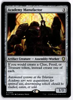 Academy Manufactor NM BLC Commander: Bloomburrow MTG - Image 1