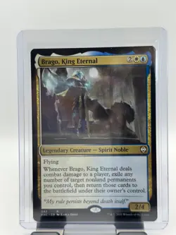 MTG, Brago, King Eternal NM 82 KHC Commander: Kaldheim Regular - Image 1