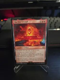 The Fire Crystal R0135 (Magic The Gathering Final Fantasy) NM - Image 1