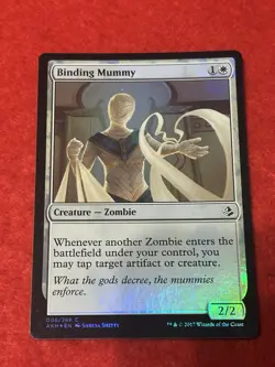 MTG Binding Mummy Foil 6/269 - Image 1