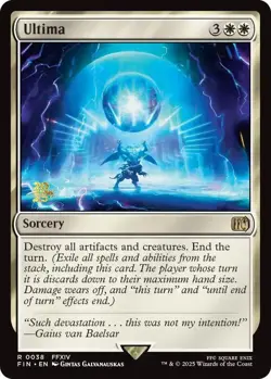 Ultima [FINAL FANTASY Prerelease Promo] Foil Near Mint - Image 1