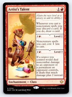 Artist's Talent - Bloomburrow - MTG - Image 1