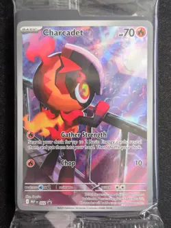 Charcadet - 022 ME: Mega Evolution Promo Pokemon NM Holo SEALED - Image 1