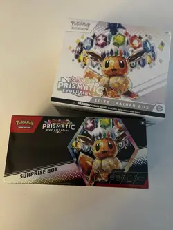 Pokemon TCG Scarlet Violet Prismatic Evolutions ETB Elite Trainer Box New Sealed - Image 1