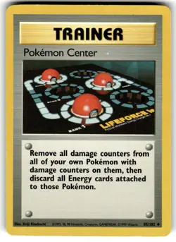 POKEMON CENTER - 85/102 - Base Set - Pokemon Card - NM - Image 1