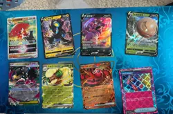 Pokemon Lot, 8 Ex V VStar Full Art Holo Ultra Rare - Mixed Languages - I Combine - Image 1