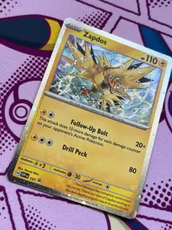 Pokemon TCG - Zapdos SVP 157 - Black Star Promo - Cosmos Holo - NM/M - Image 3