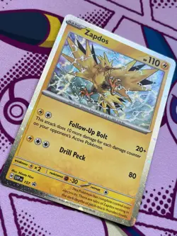 Pokemon TCG - Zapdos SVP 157 - Black Star Promo - Cosmos Holo - NM/M - Image 4